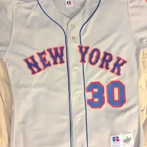 MLB Official New York Mets Nolan Ryan Baseball Jersey